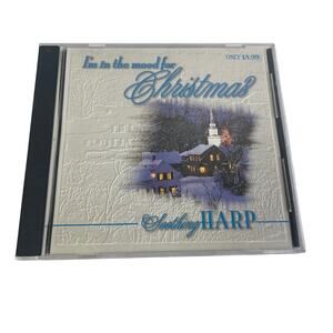 Vintage 1994 I'm In The Mood Christmas Soothing Harp Music Audio CD Jewel Case